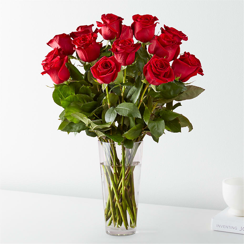 Long Stem Red Rose Bouquet – Your Beautiful Flowers, Scranton PA