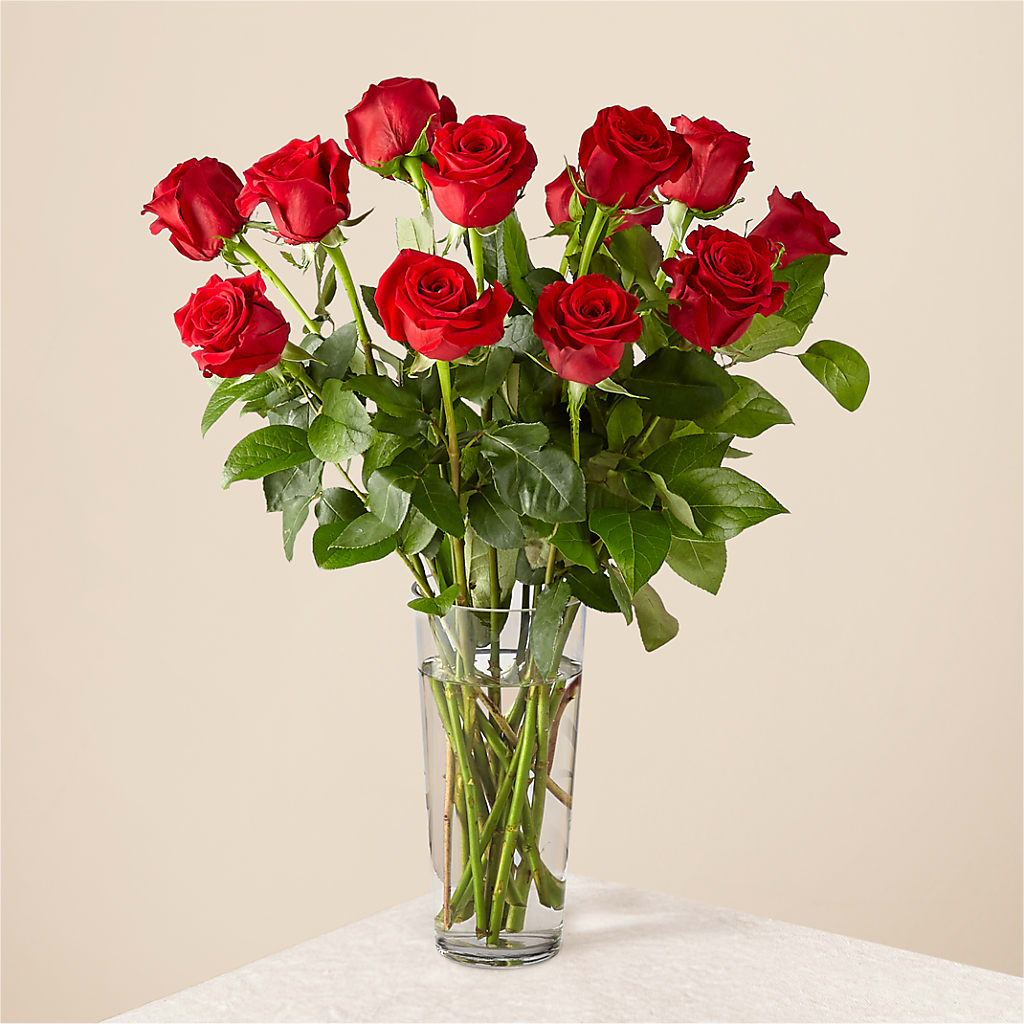 Long Stem Red Rose Bouquet – Your Beautiful Flowers, Scranton PA