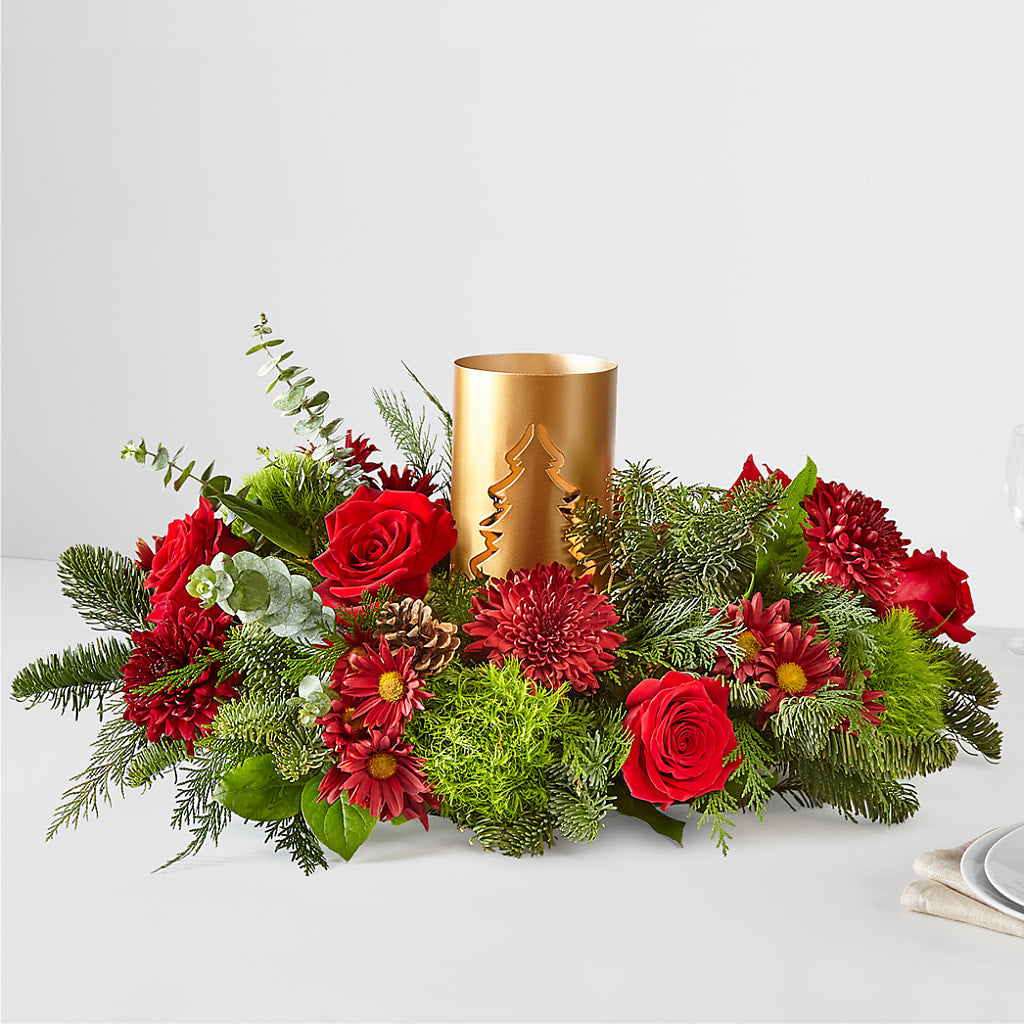 Toast the Season Centerpiece – Your Beautiful Flowers, Scranton PA