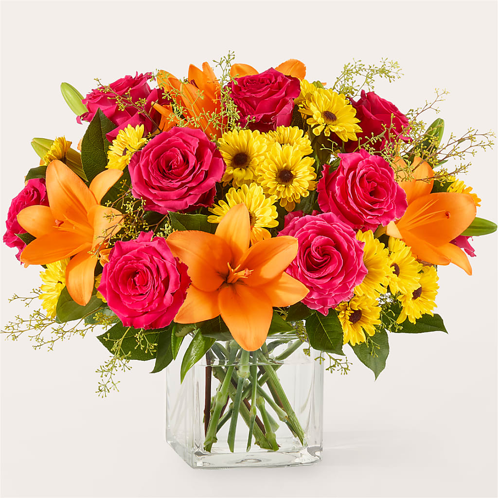 Neon Lights Bouquet – Your Beautiful Flowers, Scranton PA