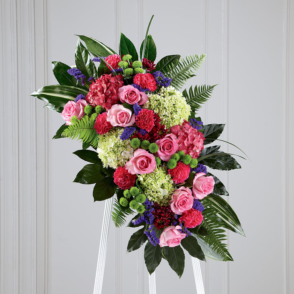 Refreshing Mix Standing Spray – Your Beautiful Flowers, Scranton PA