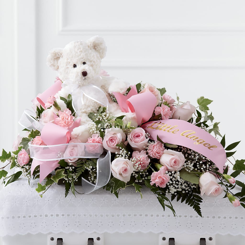 Touch of Sympathy Casket Spray – Your Beautiful Flowers, Scranton PA