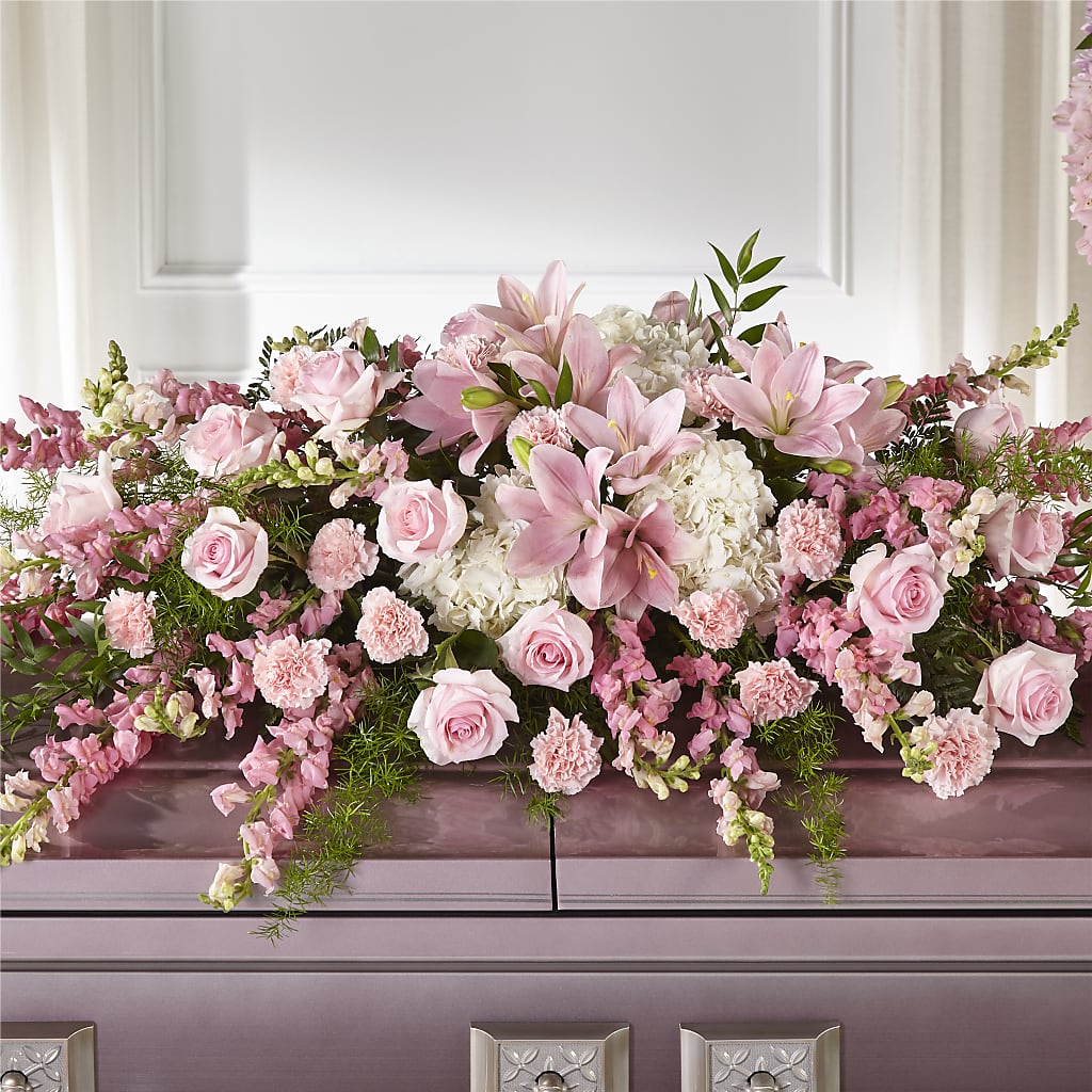 Life & Remembrance Casket Spray – Your Beautiful Flowers, Scranton PA