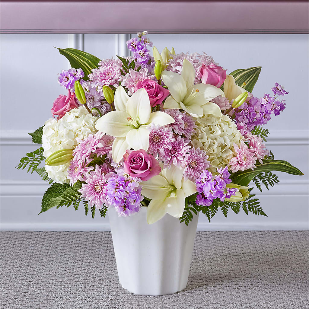 Heaven Sent Floor Basket – Your Beautiful Flowers, Scranton PA