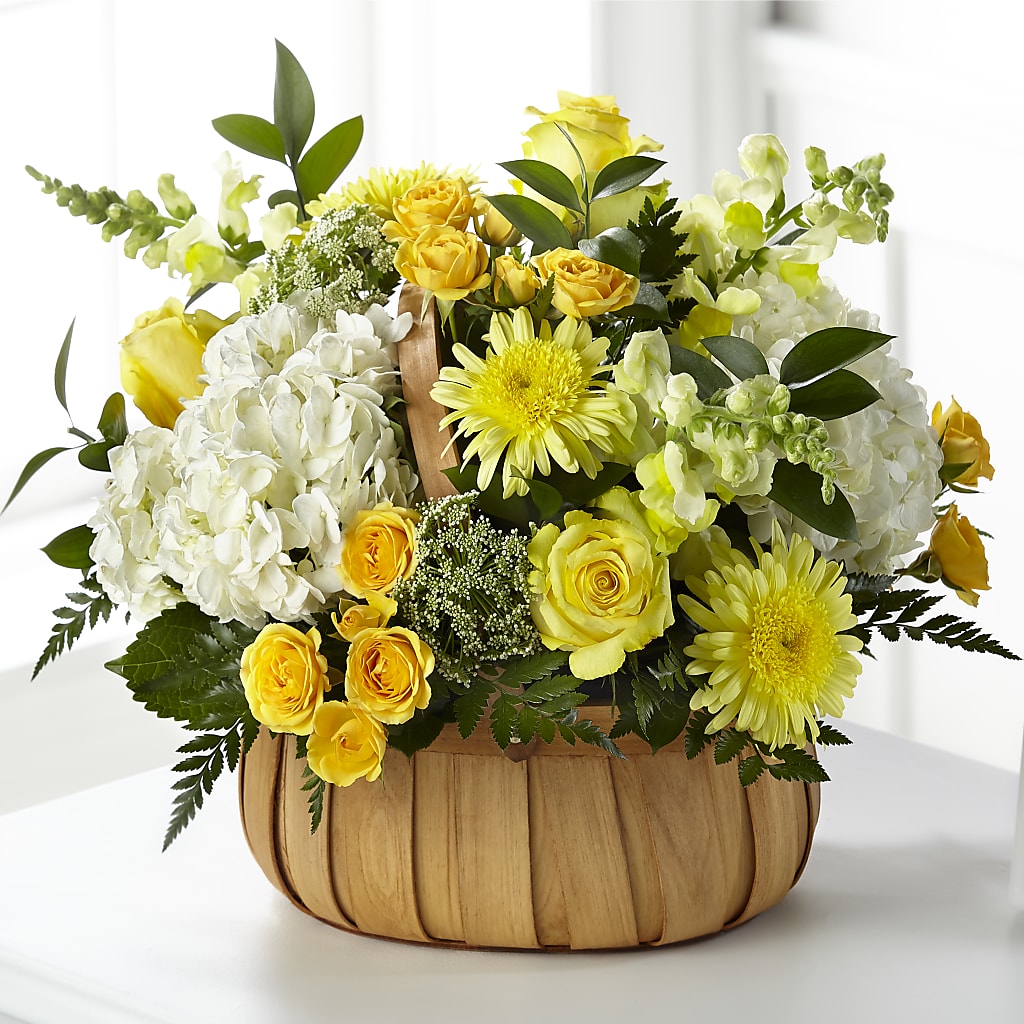 Rustic Remembrance Basket – Your Beautiful Flowers, Scranton PA