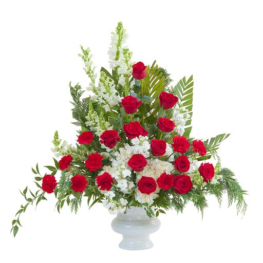 Enduring Strength Urn with cedar – Your Beautiful Flowers, Scranton PA