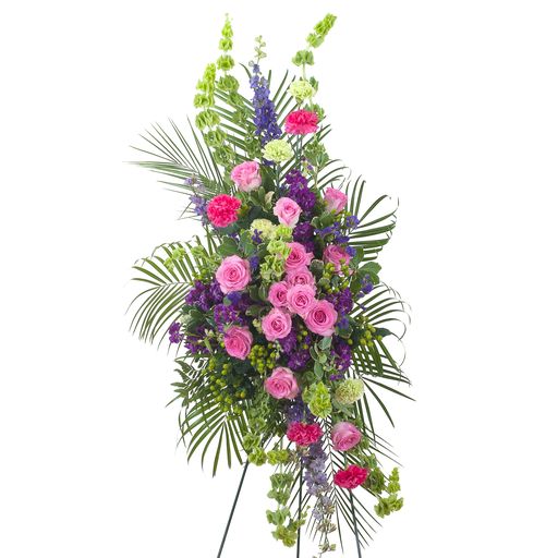 Forever Cherished Easel Spray – Your Beautiful Flowers, Scranton PA