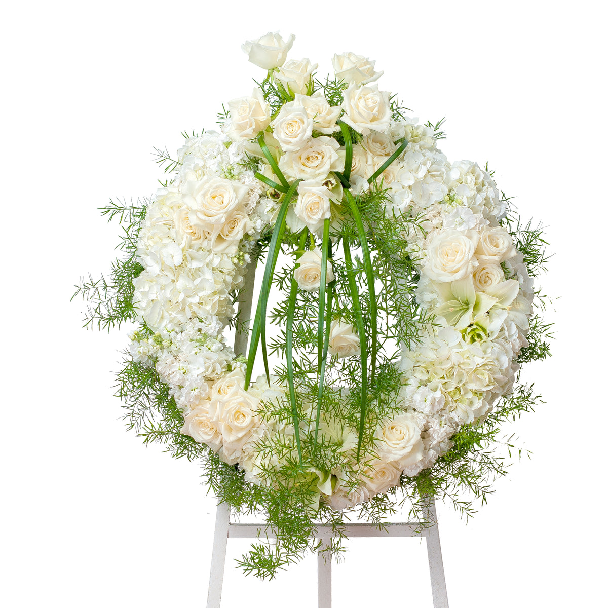Elegant Wreath – Your Beautiful Flowers, Scranton PA