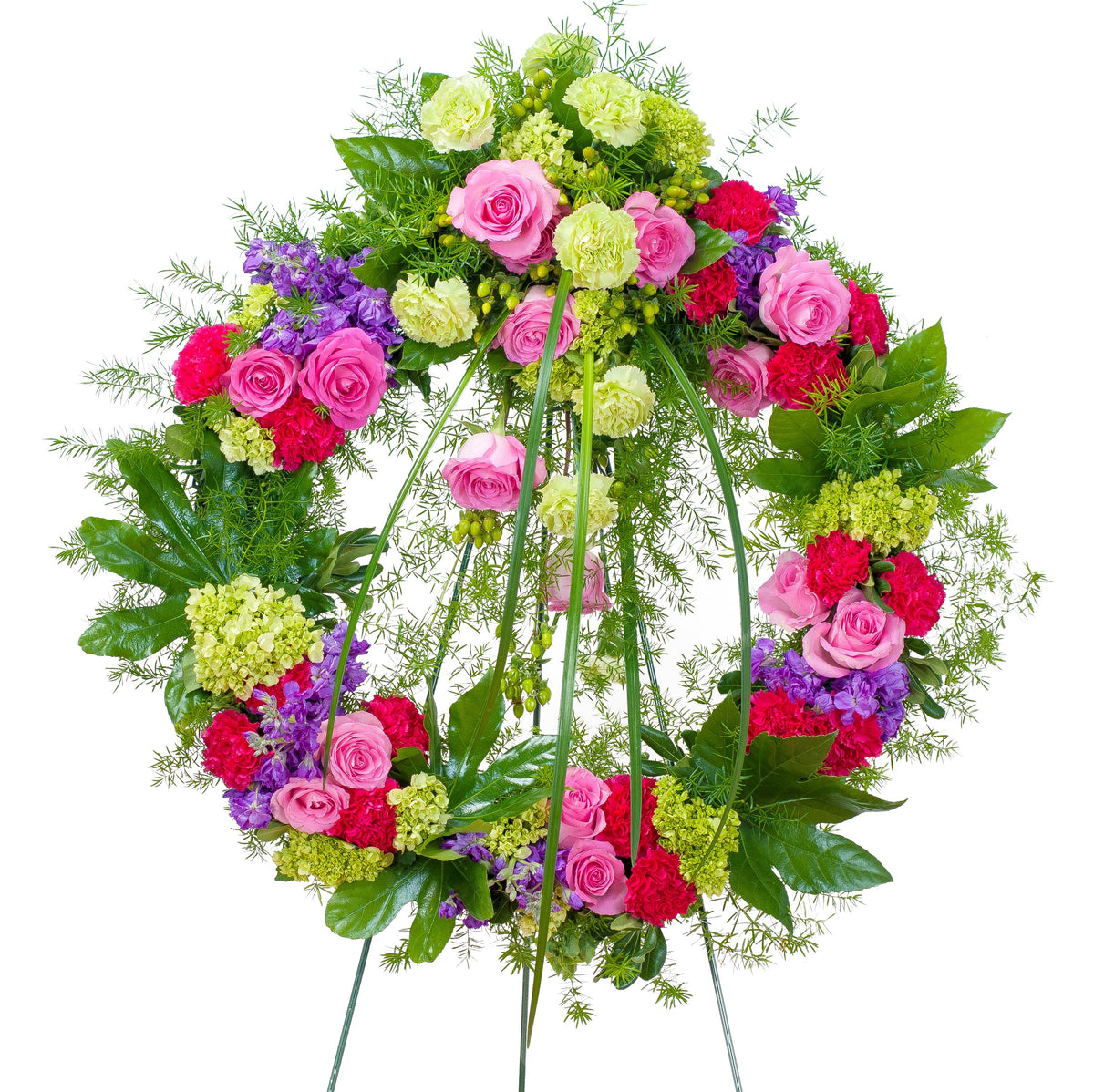 Forever Cherished Wreath – Your Beautiful Flowers, Scranton PA