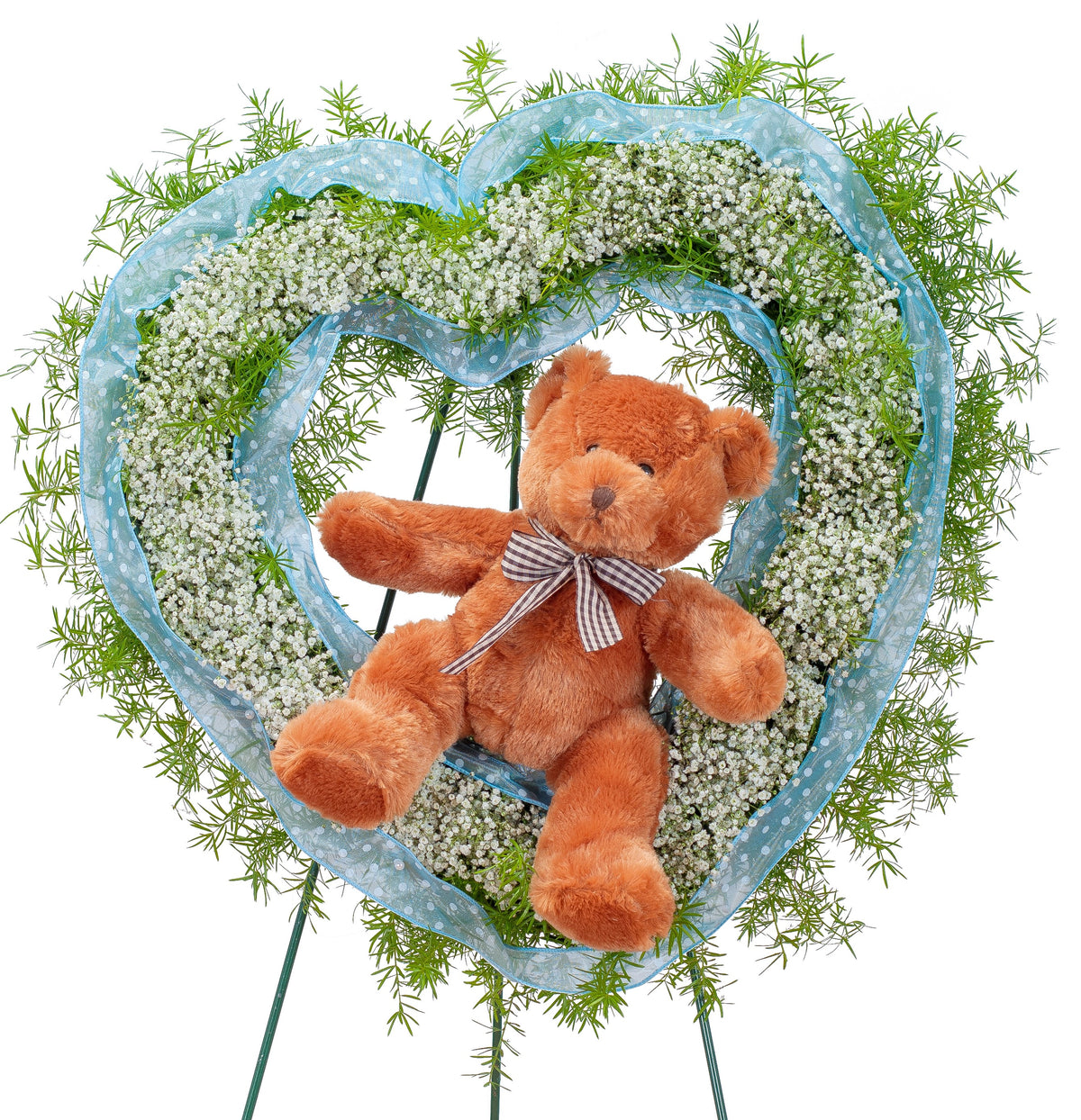 Tiny Angels Wreath in Blue – Your Beautiful Flowers, Scranton PA