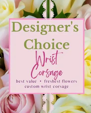 Designer's Choice - Wrist Corsage – Your Beautiful Flowers, Scranton PA