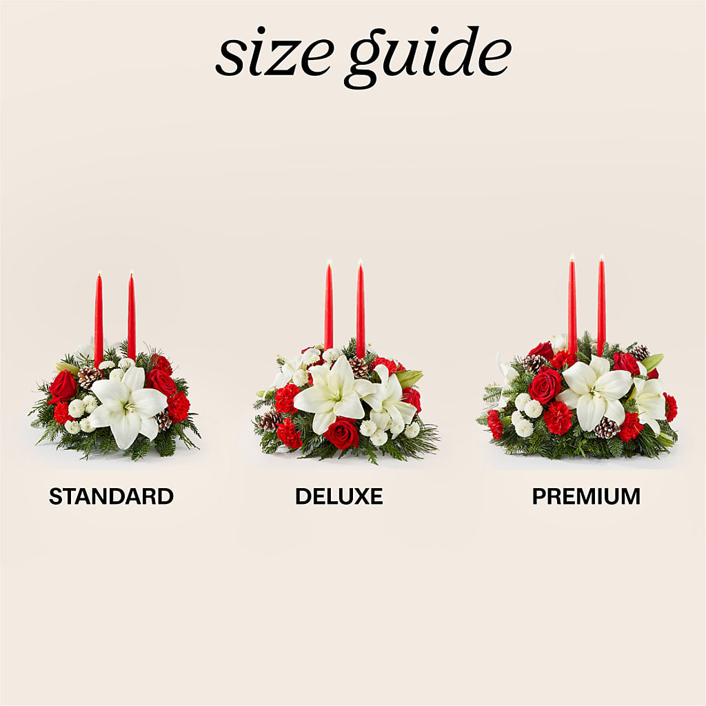 Seasonal Festivities Centerpiece – Your Beautiful Flowers, Scranton PA