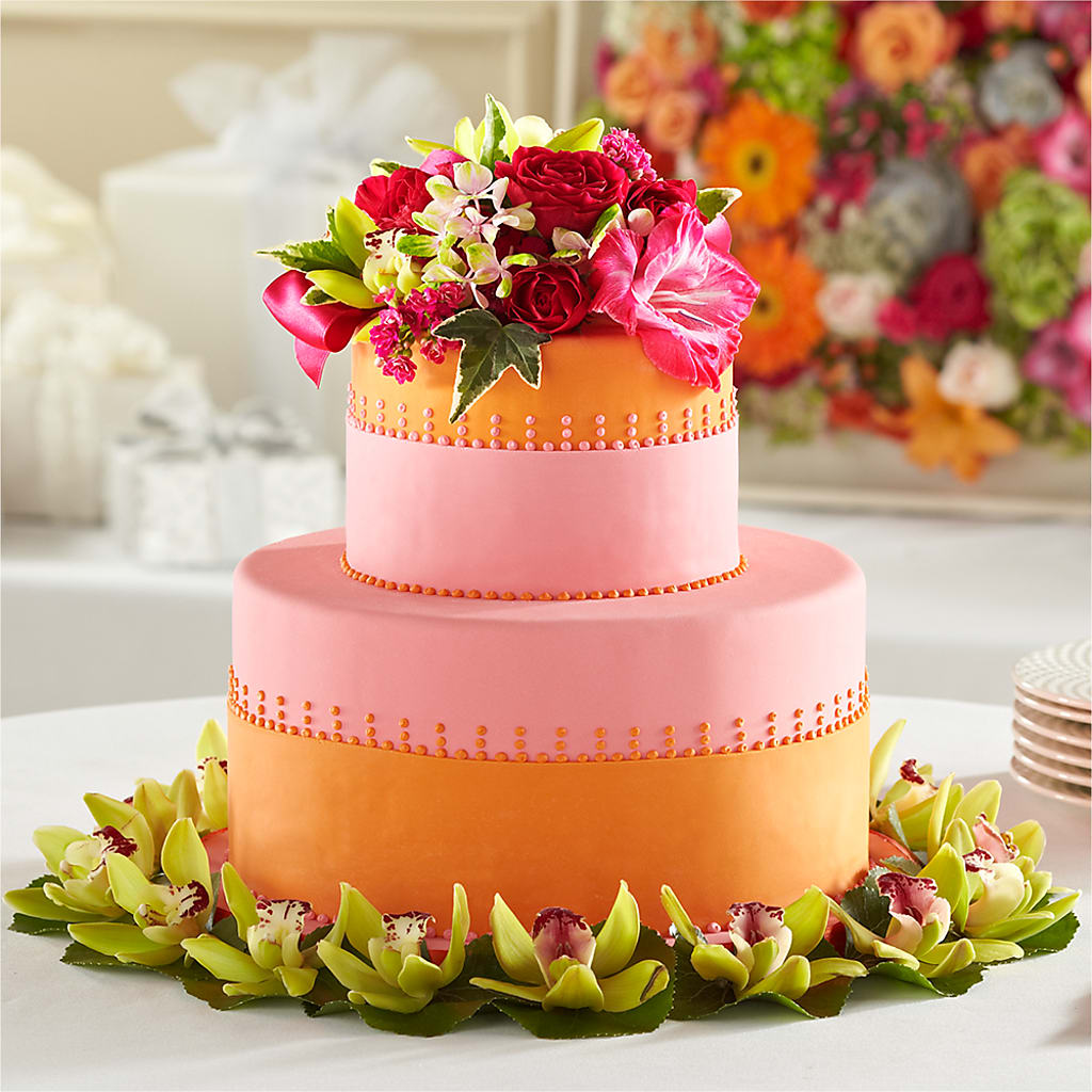Sweet Citrus Cake Decor – Your Beautiful Flowers, Scranton PA