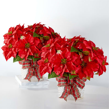 Happiest Holidays Poinsettia Bundle –  Your Beautiful Flowers, Scranton PA