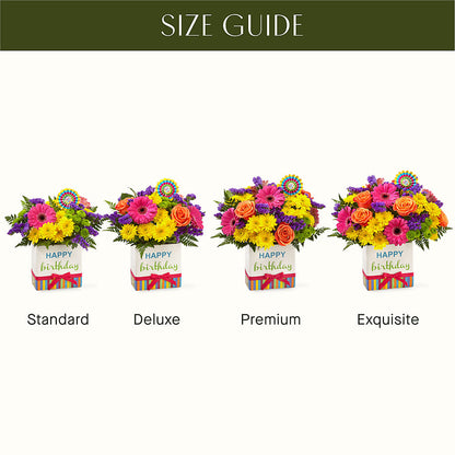 Birthday Brights Bouquet –  Your Beautiful Flowers, Scranton PA