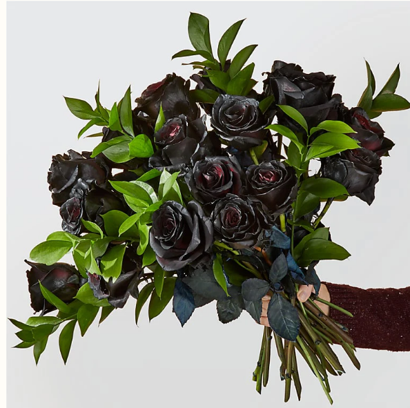 Black Roes Bouquet –  Your Beautiful Flowers, Scranton PA
