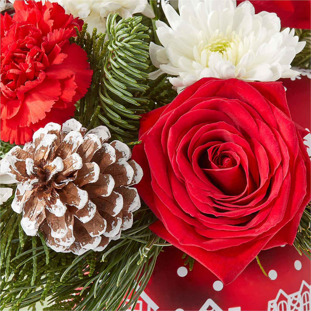 Christmas Village Ornament –  Your Beautiful Flowers, Scranton PA
