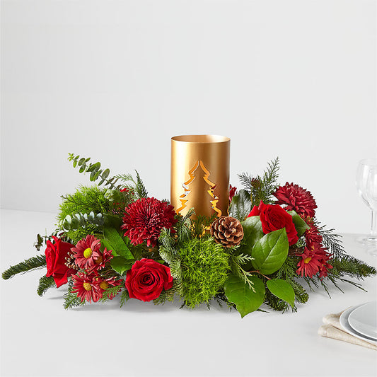 Toast the Season Centerpiece –  Your Beautiful Flowers, Scranton PA