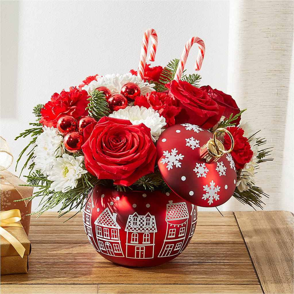 Cheer in the Air Ornament –  Your Beautiful Flowers, Scranton PA