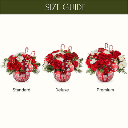 Cheer in the Air Ornament –  Your Beautiful Flowers, Scranton PA