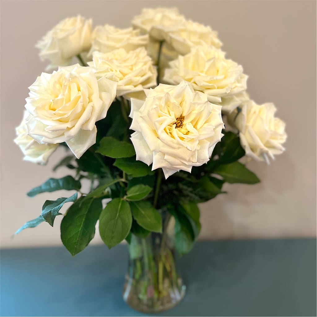 Long Stem Yellow Rose Bouquet –  Your Beautiful Flowers, Scranton PA