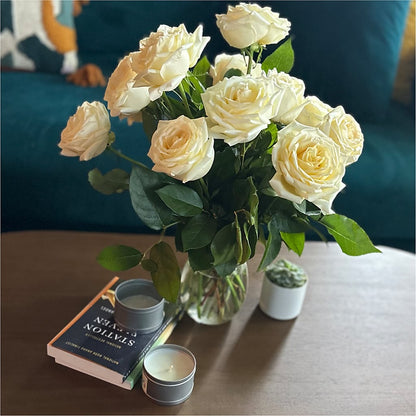Long Stem Yellow Rose Bouquet –  Your Beautiful Flowers, Scranton PA