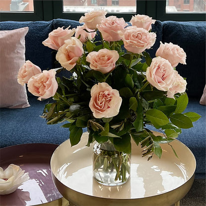 Long Stem Pink Rose Bouquet –  Your Beautiful Flowers, Scranton PA