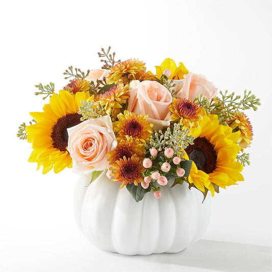 Pumpkin to Talk About Bouquet –  Your Beautiful Flowers, Scranton PA