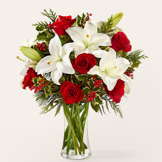 Sparkling Snowflakes Bouquet –  Your Beautiful Flowers, Scranton PA