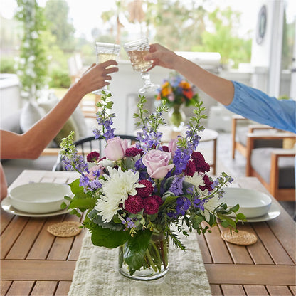 Violet Frost Bouquet –  Your Beautiful Flowers, Scranton PA