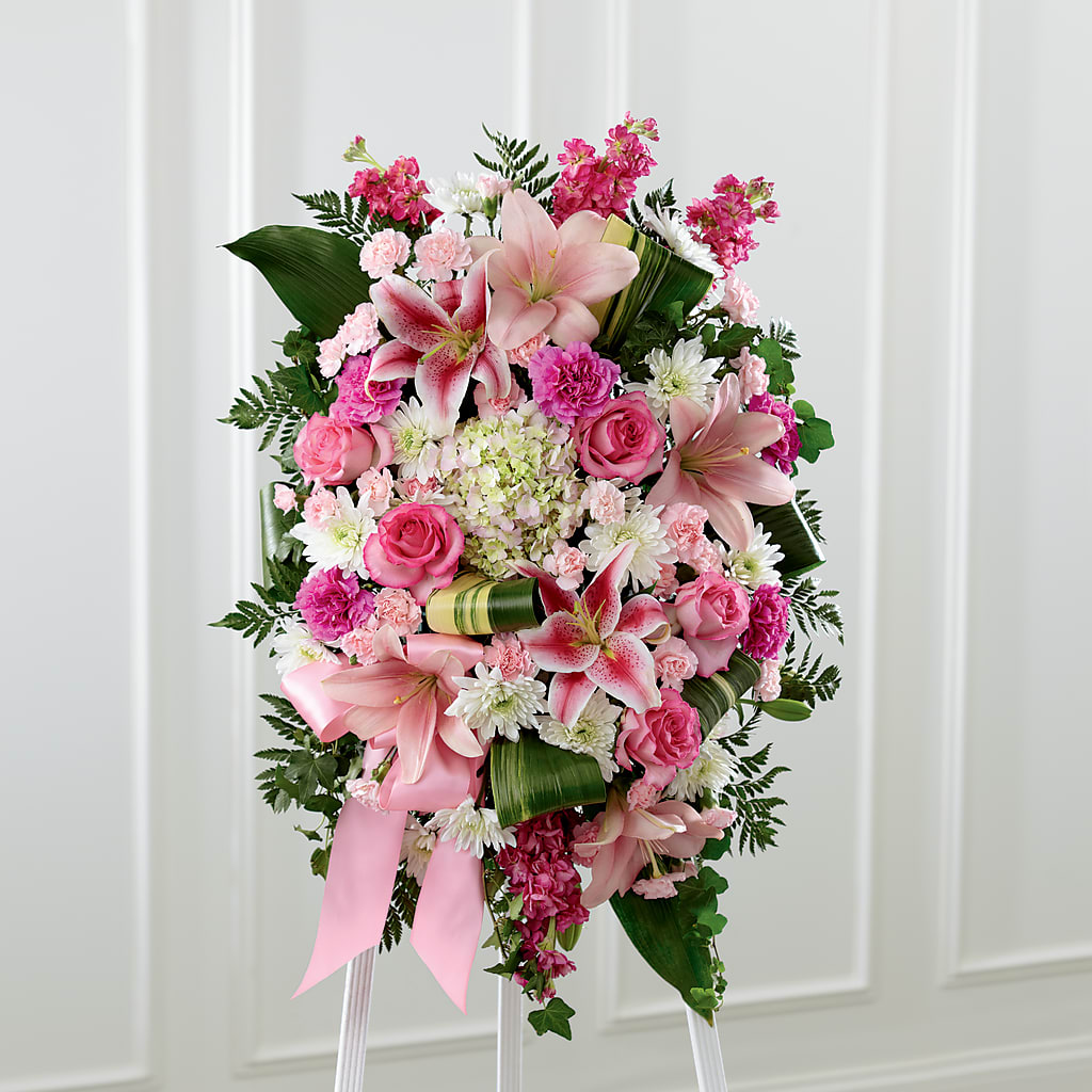 Comforting Standing Spray –  Your Beautiful Flowers, Scranton PA