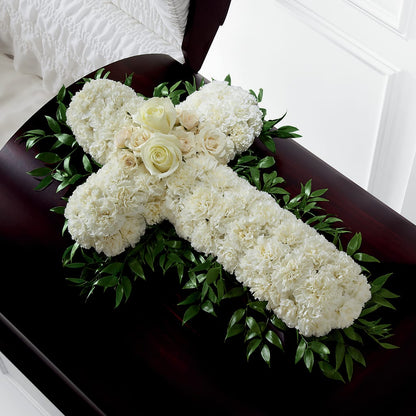 Peaceful Memories Casket Spray (Standard) –  Your Beautiful Flowers, Scranton PA