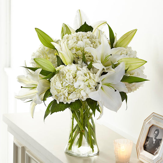 Compassionate Lily Bouquet –  Your Beautiful Flowers, Scranton PA