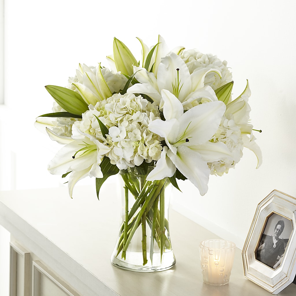 Compassionate Lily Bouquet –  Your Beautiful Flowers, Scranton PA