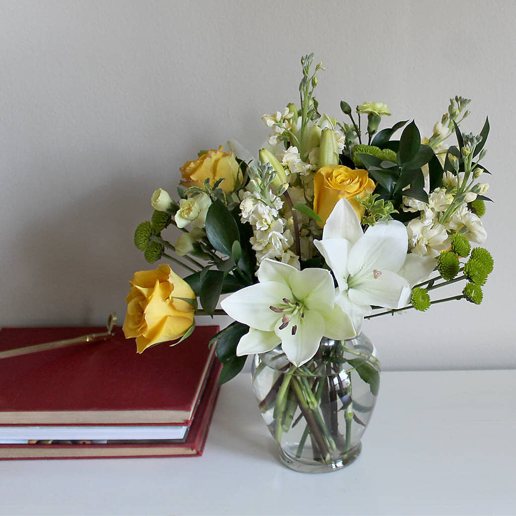 Hope & Serenity Bouquet –  Your Beautiful Flowers, Scranton PA