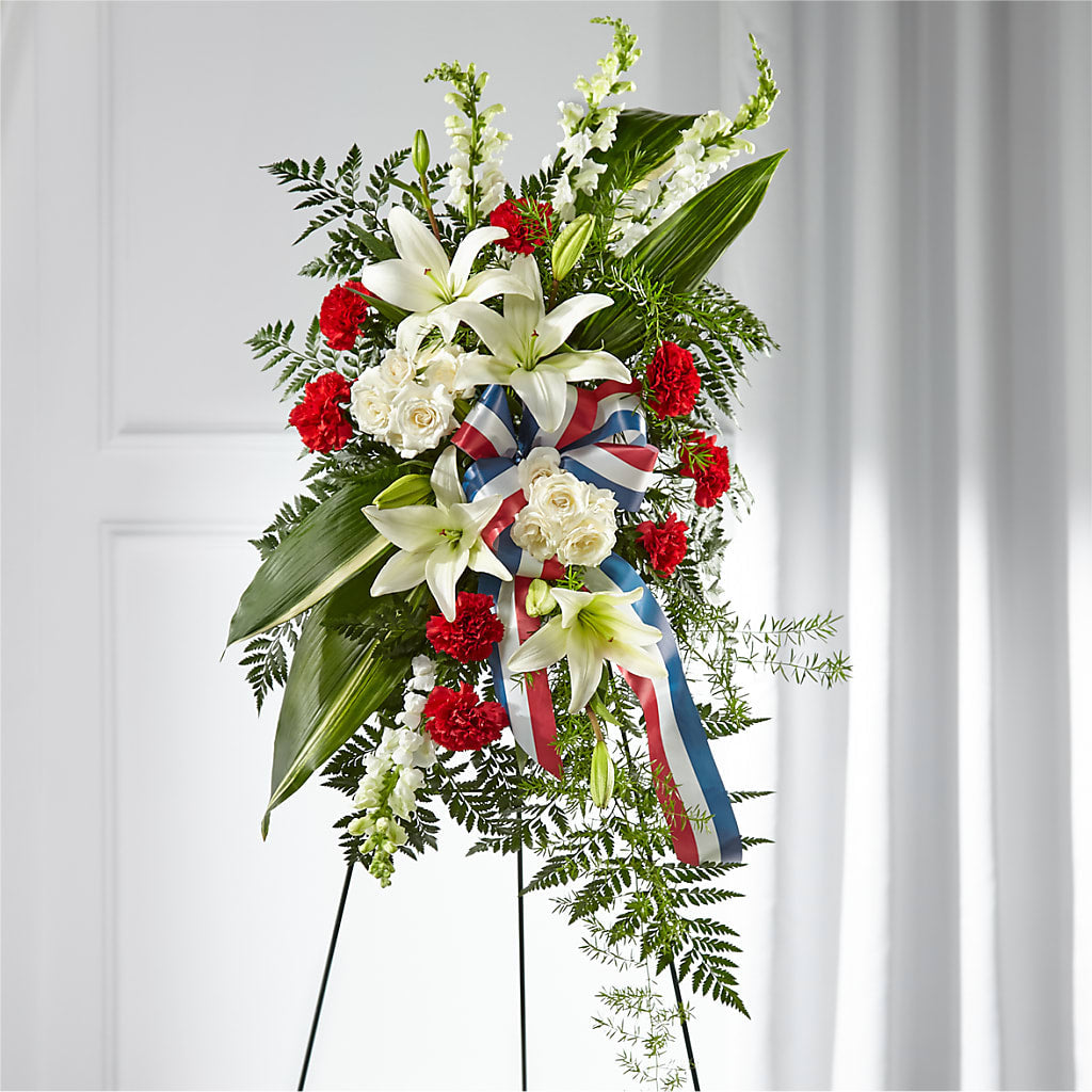 Stars of Life Standing Spray –  Your Beautiful Flowers, Scranton PA