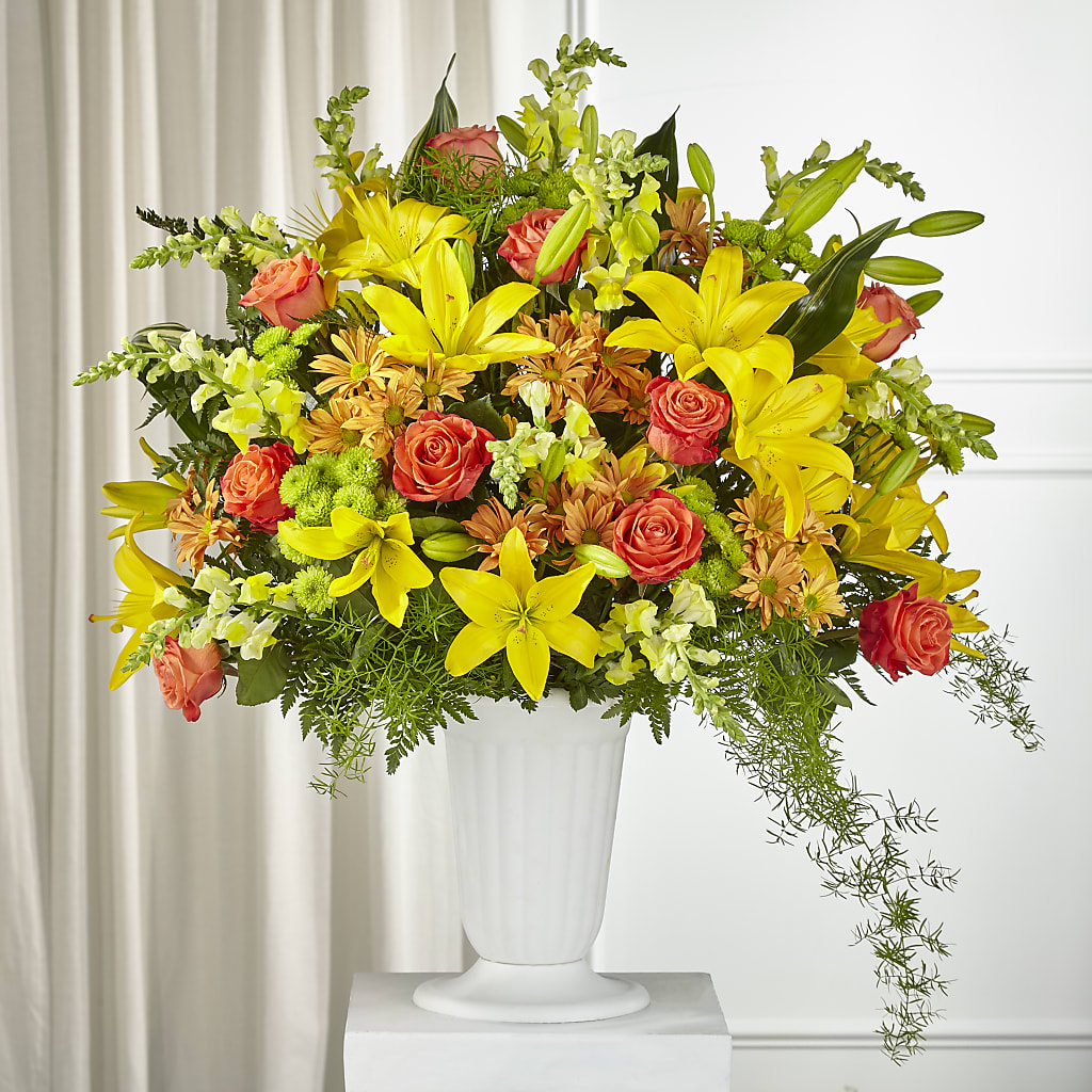 Fall Sentiments Arrangement –  Your Beautiful Flowers, Scranton PA