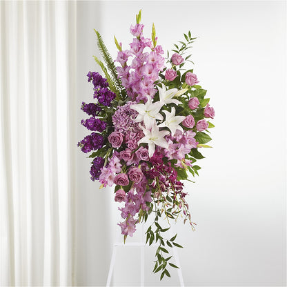 Never Alone Standing Spray –  Your Beautiful Flowers, Scranton PA