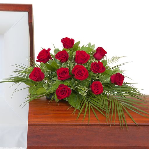 Simply Stated Casket Spray –  Your Beautiful Flowers, Scranton PA