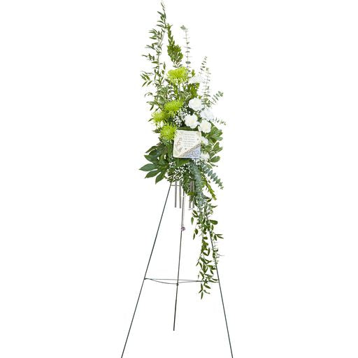 Memory Chimes Easel Spray –  Your Beautiful Flowers, Scranton PA