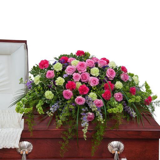 Forever Cherished Casket Spray