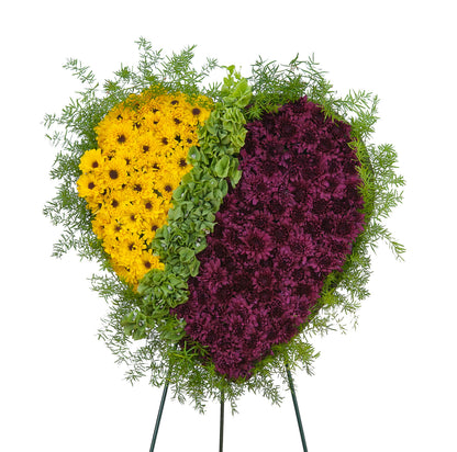 Hearts are Broken Standing Spray –  Your Beautiful Flowers, Scranton PA