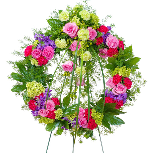 Forever Cherished Wreath –  Your Beautiful Flowers, Scranton PA