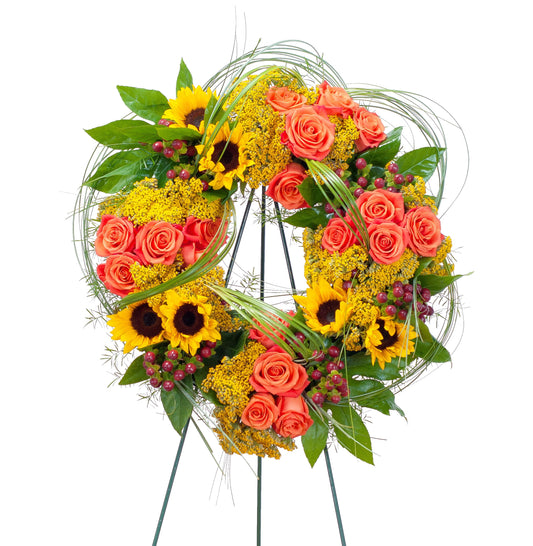 Heaven's Sunset Wreath