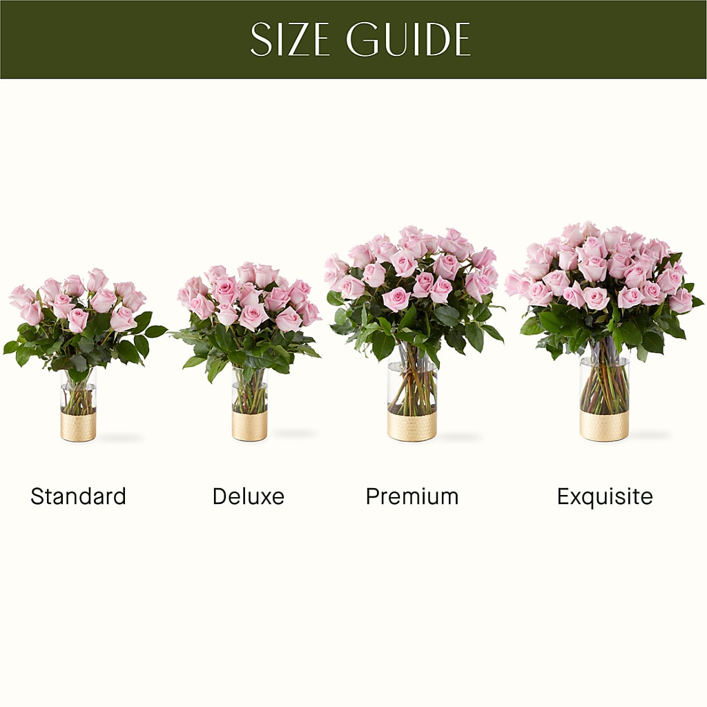 Picture Perfect Pink Rose Bouquet –  Your Beautiful Flowers, Scranton PA