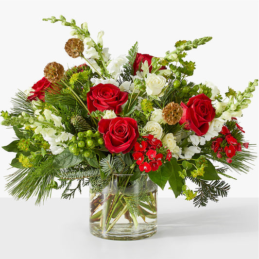 Deck the Halls Bouquet –  Your Beautiful Flowers, Scranton PA
