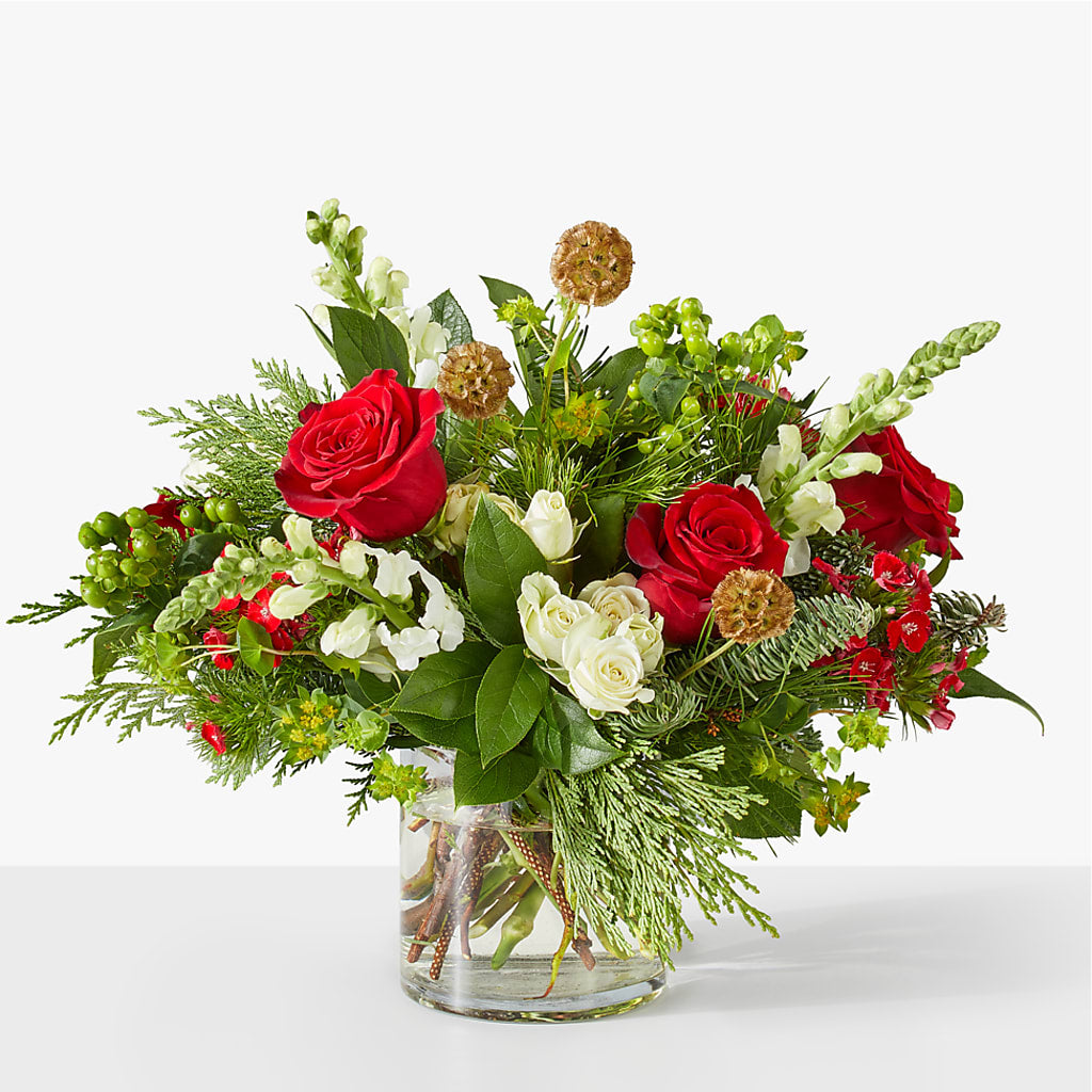Deck the Halls Bouquet –  Your Beautiful Flowers, Scranton PA