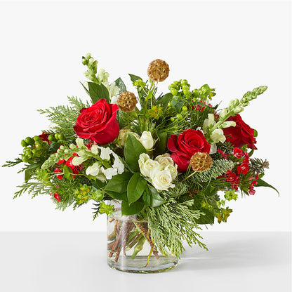 Deck the Halls Bouquet –  Your Beautiful Flowers, Scranton PA