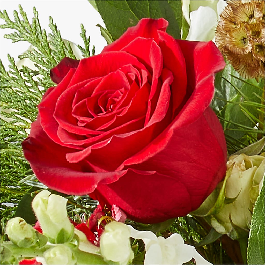 Deck the Halls Bouquet –  Your Beautiful Flowers, Scranton PA