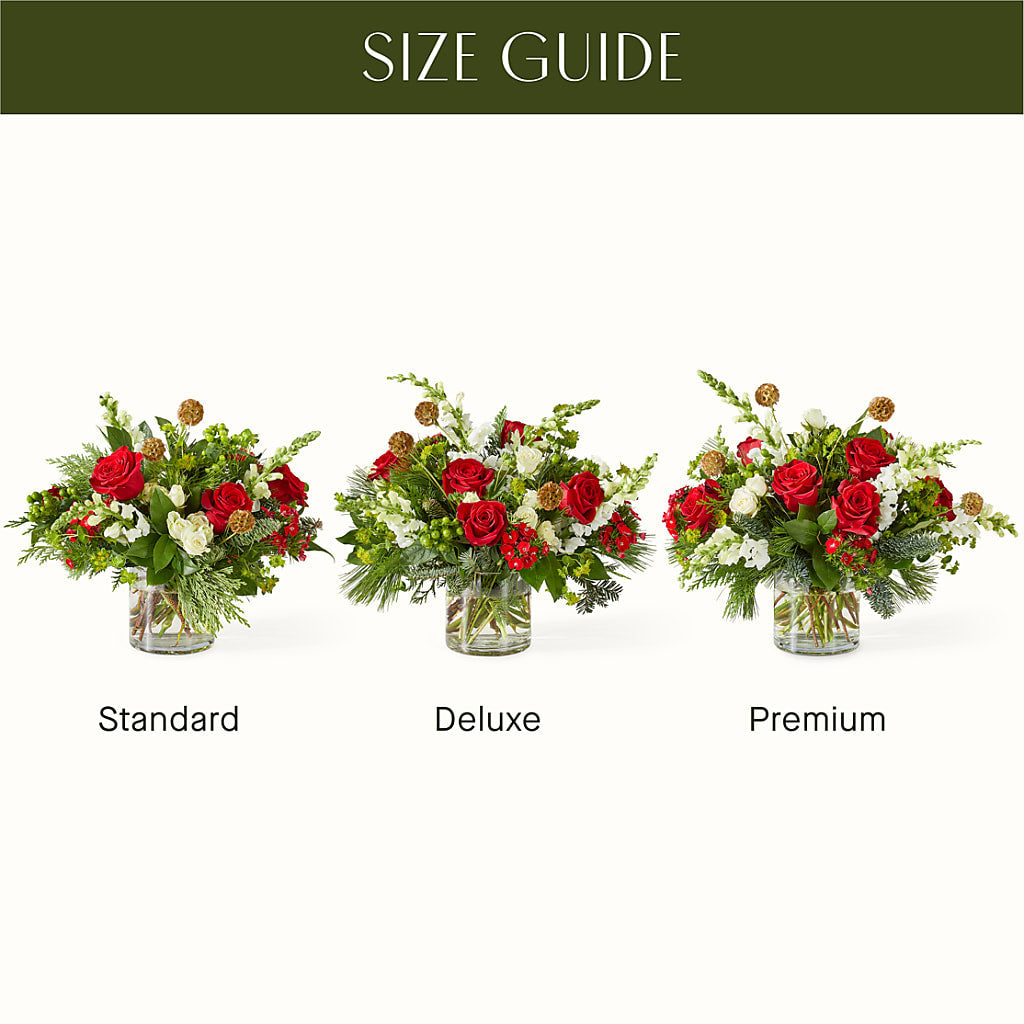 Deck the Halls Bouquet –  Your Beautiful Flowers, Scranton PA